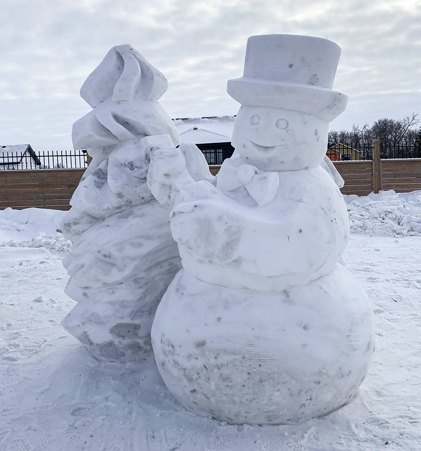 Snow Sculpting