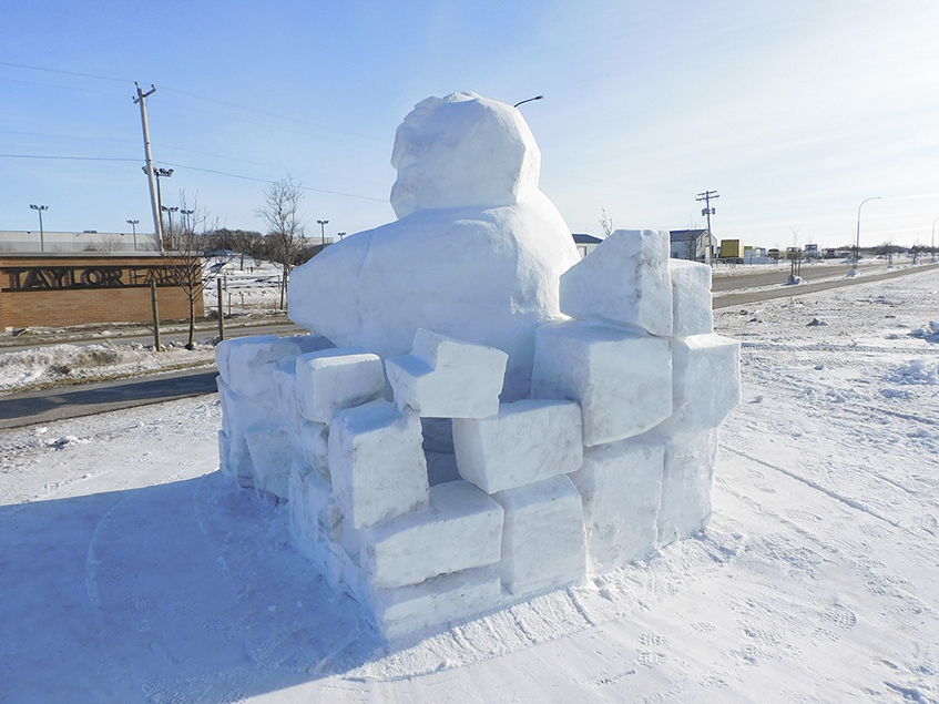 Snow Fort-Back