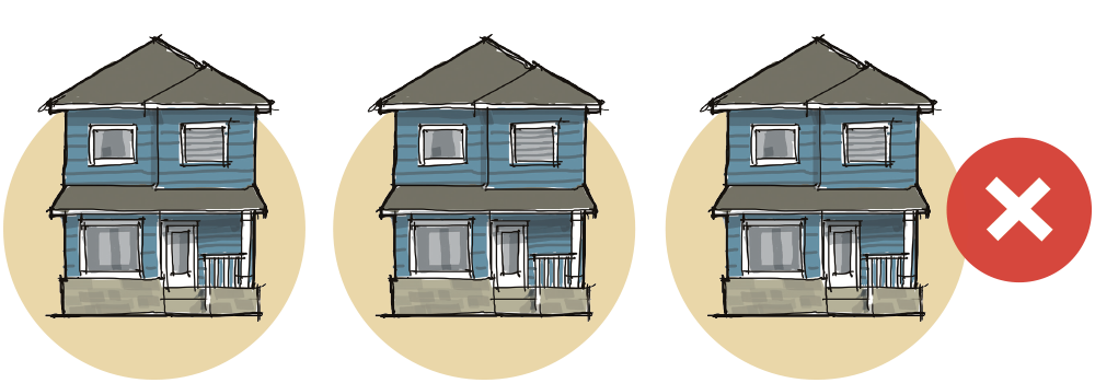 Homes looking too similar