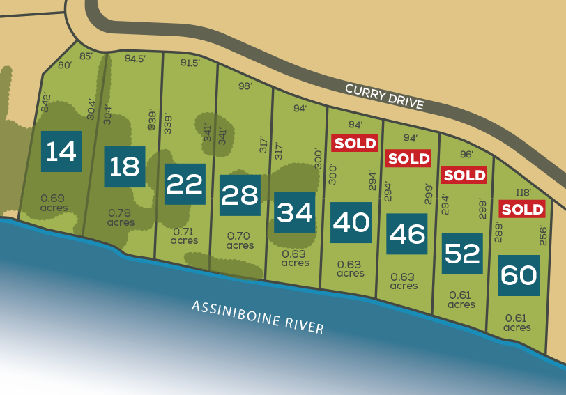 Taylor Farm River Lots Map Taylor Farm River Lots Map