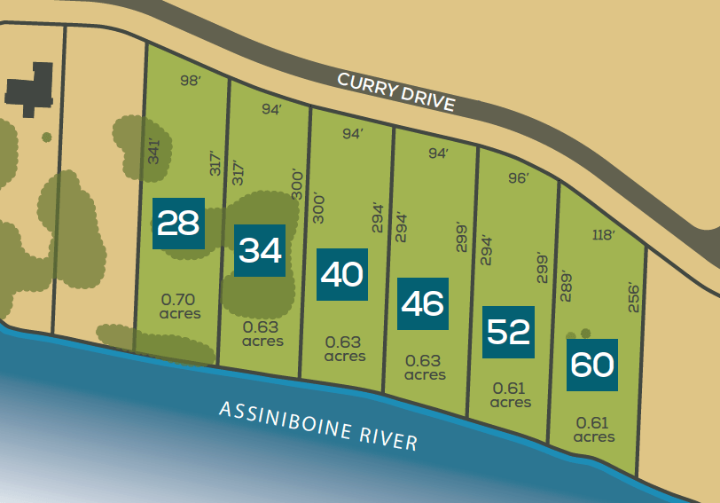 Taylor Farm River Lots Map Taylor Farm River Lots Map